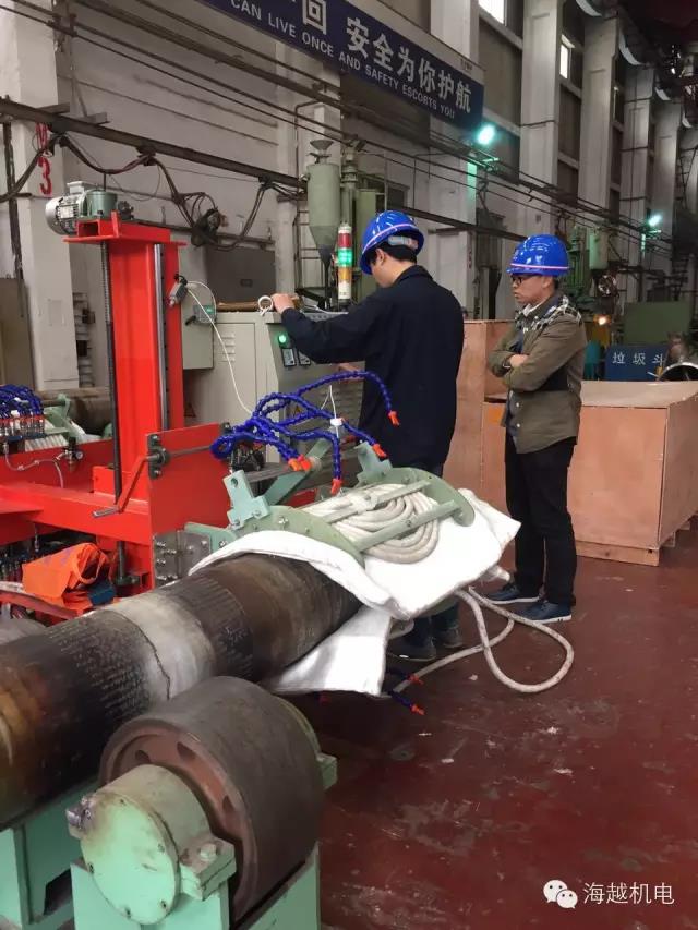 海越中頻高頻電磁感應(yīng)加熱設(shè)備在不同的行業(yè)、不同的工件、不同的工藝要求的應(yīng)用現(xiàn)場圖
